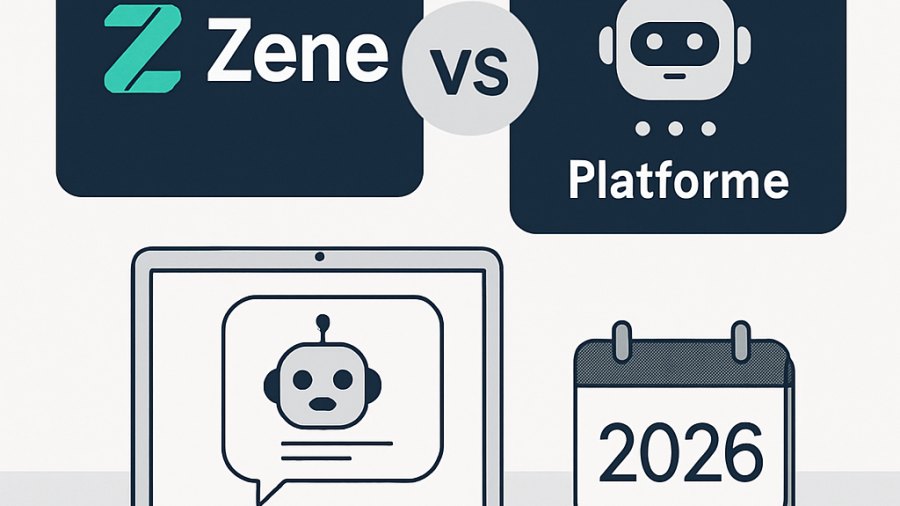 Zene vs. Outras Plataformas de Chatbot em 2026: Qual a Melhor Escolha para o Seu Negócio?