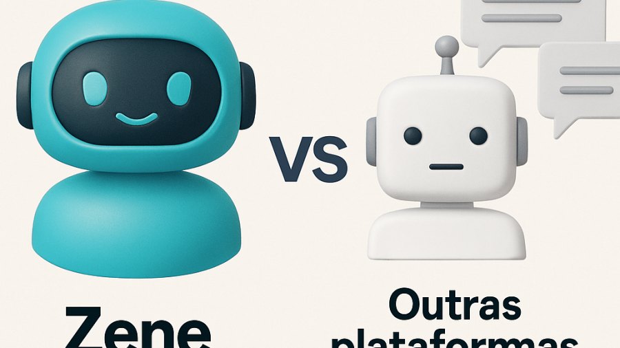Zene vs. Outras Plataformas de Chatbot: Qual a Melhor para Você?